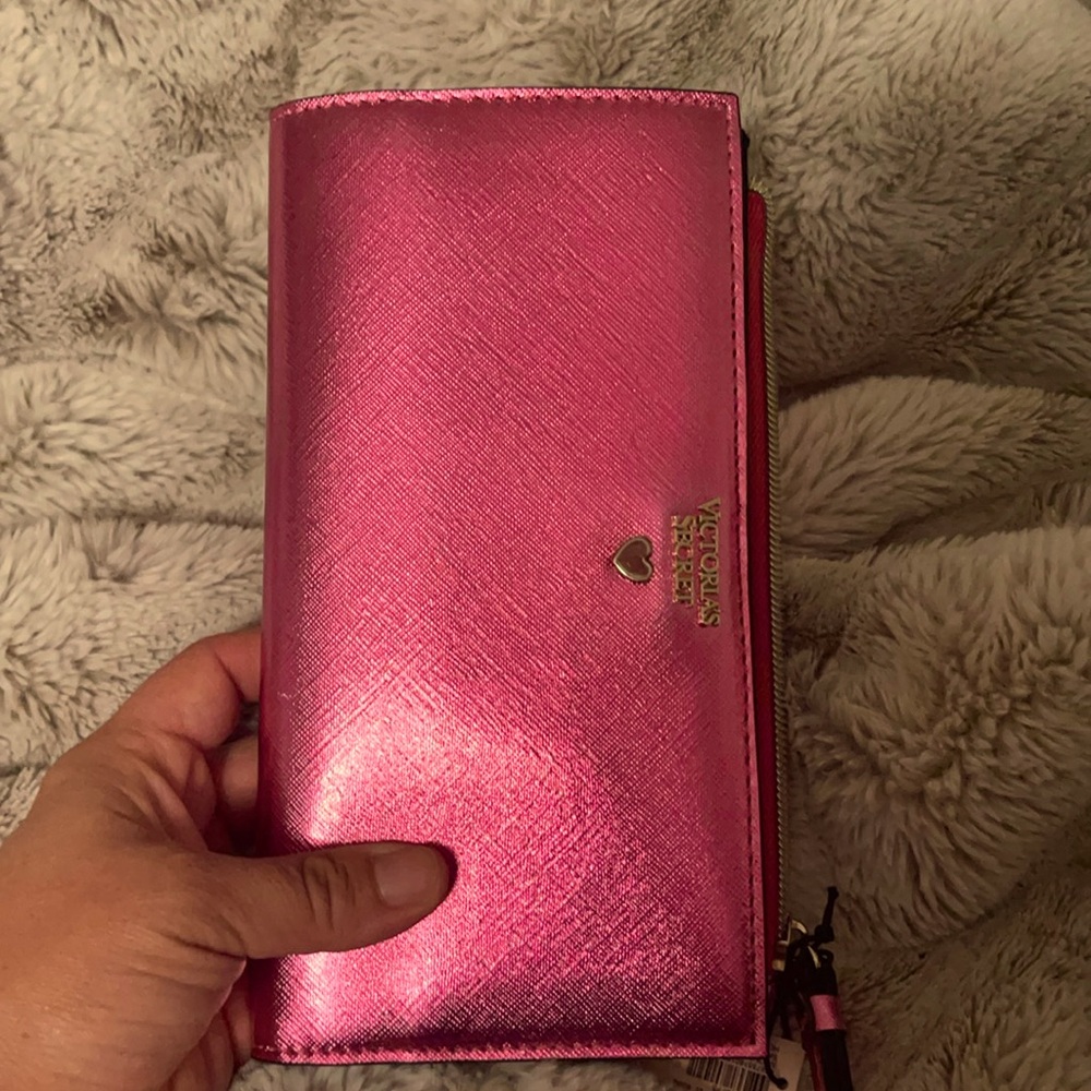 New pink Victoria’s Secret handbag/ wallet